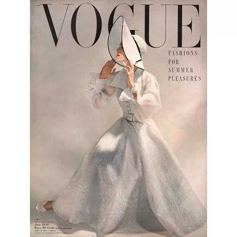 Affiche Vintage , Vogue Mode