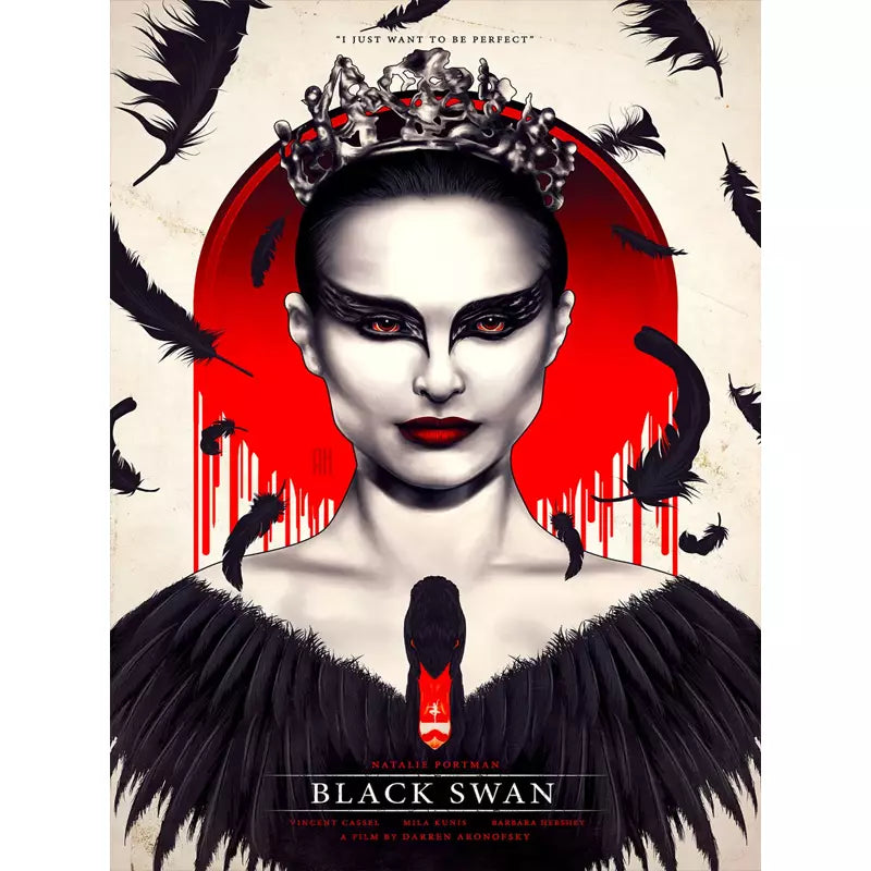 Black Swan Movie Poster | Vintage Planet | Planète Vintage