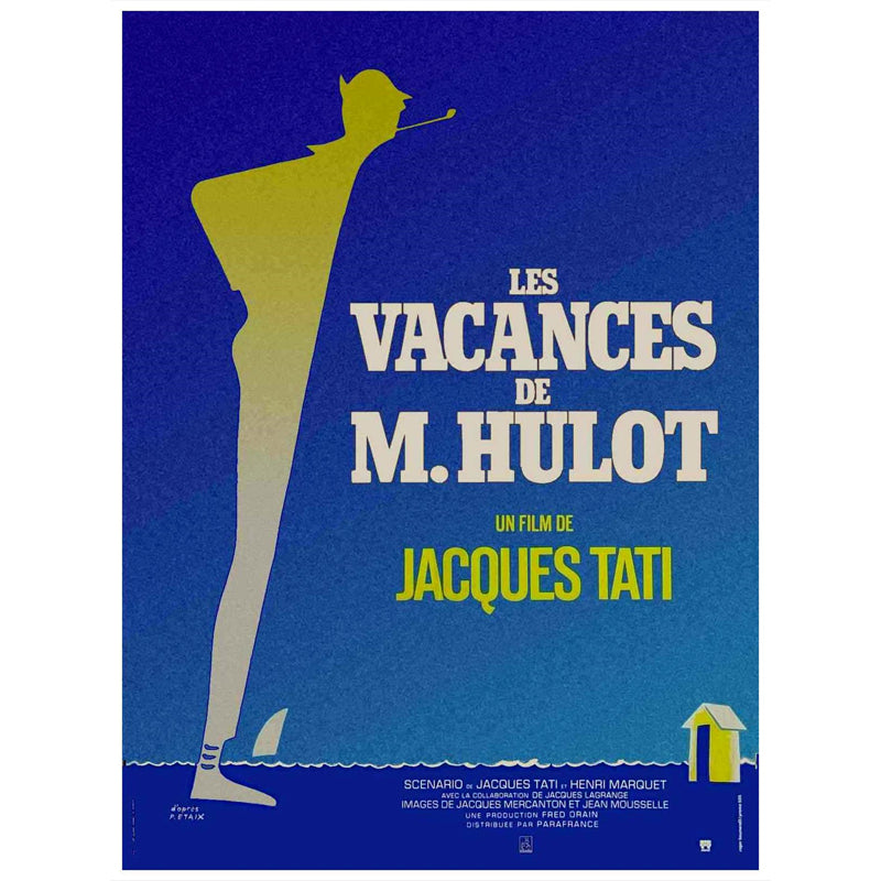 Affiche Les Vacances de Mr Hulot | Planète Vintage