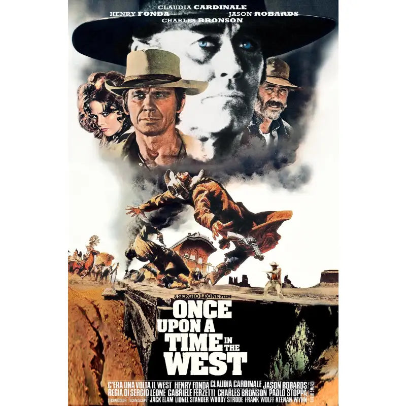Poster De Film 80x110cm - Il était Une Fois Dans L'Ouest - Affiche Cinéma Neuve - RF19