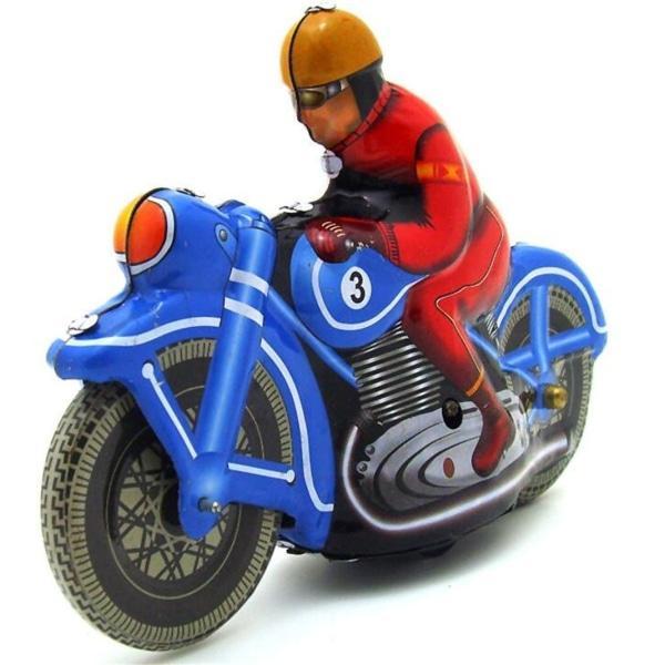 Moto jouet cool en bronze, jouet moto pour papa pour garçons