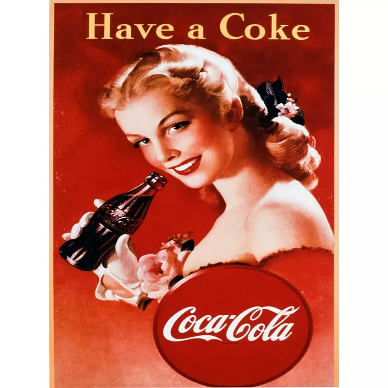 Affiche Coca Cola Vintage | Planète Vintage