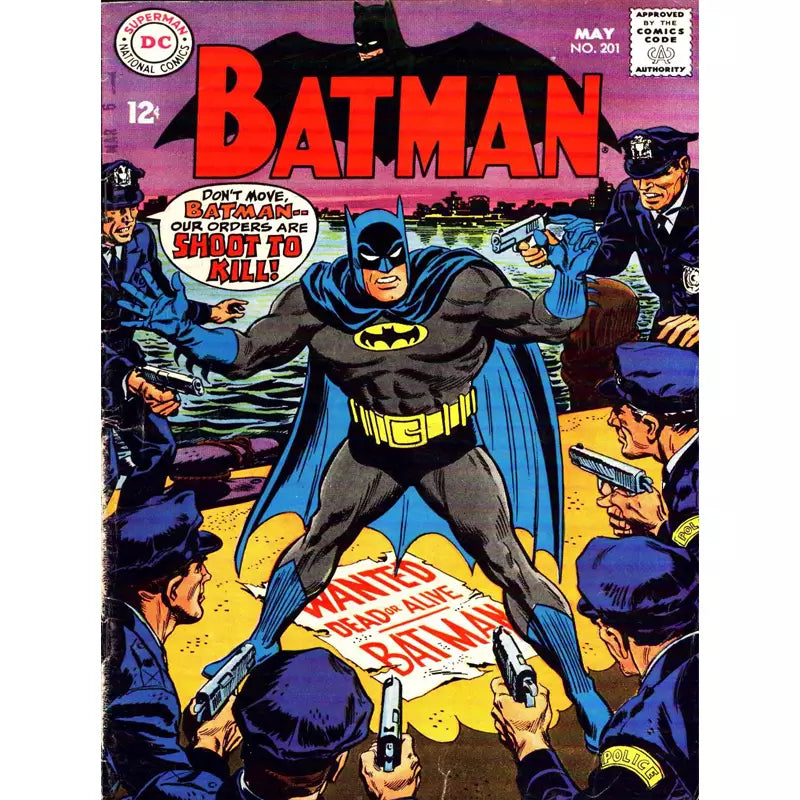 Vintage DC Comics Poster | Planète Vintage