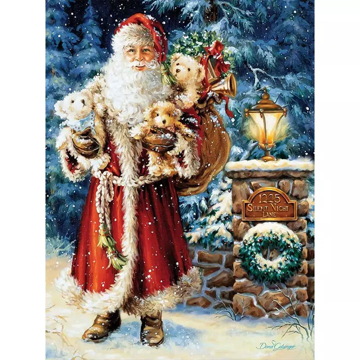 Décoration De Noël Vintage - Père Noël Ancien, Occasion Bon état