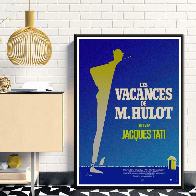 Affiche Les Vacances de Mr Hulot | Planète Vintage