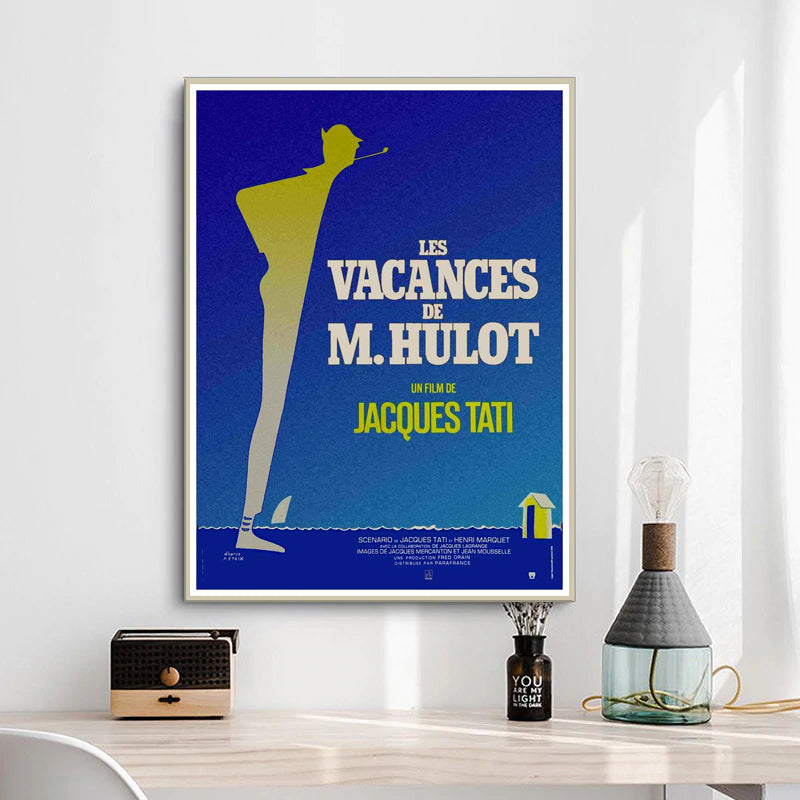 Affiche Les Vacances de Mr Hulot | Planète Vintage