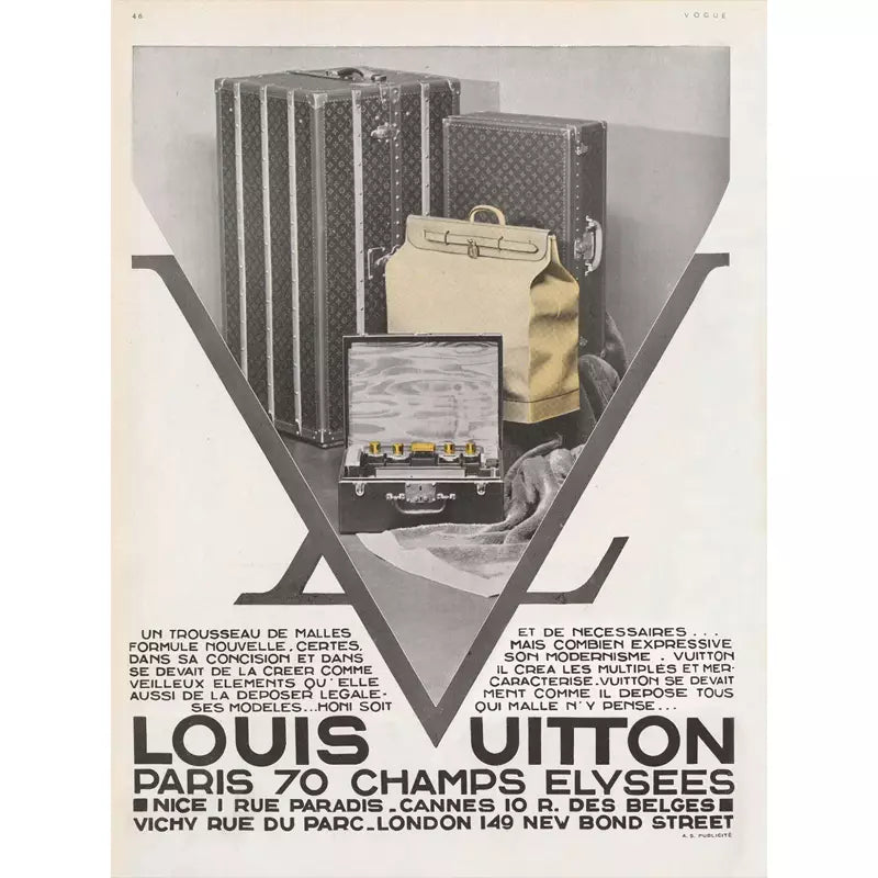 Louis Vuitton Campaign 2024 LOUIS VUITTON, Vintage Advertisement