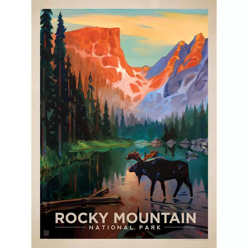 Affiche Montagne Vintage | Planète Vintage