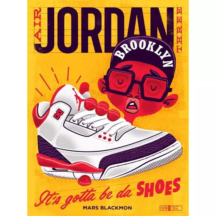 Vintage Sneakers Poster Planète Vintage