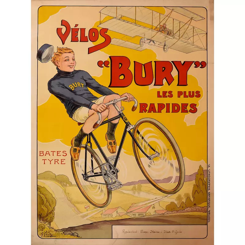 AFFICHE ANCIENNE ORIGINALE SOLEX VELOSOLEX 120x160cm signée René RAVO 1953 -1964