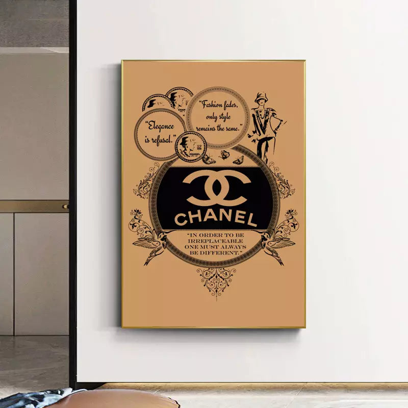 Vintage Chanel Poster | Planète Vintage