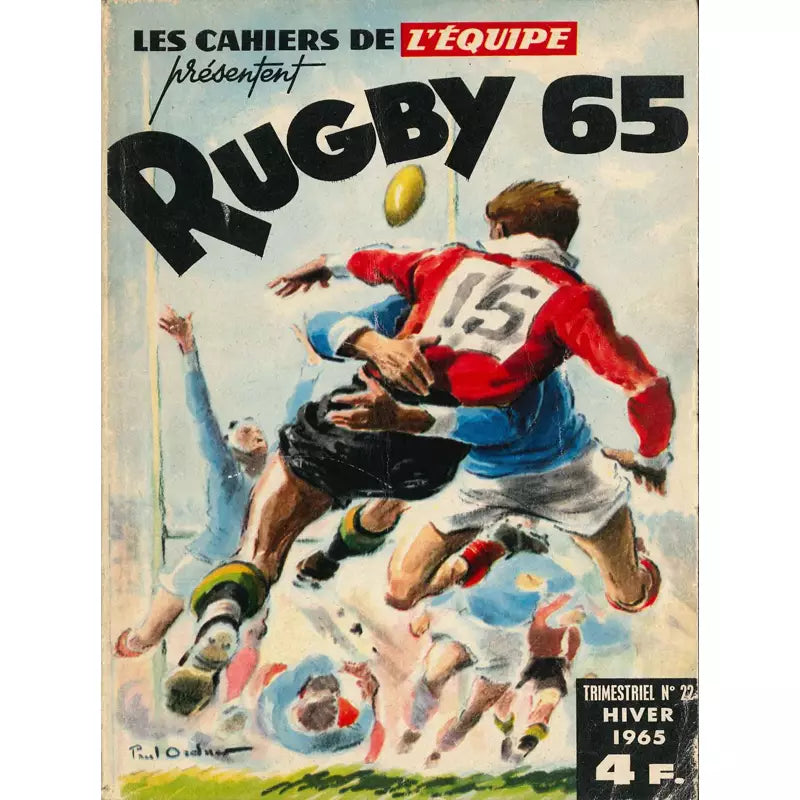 Old Rugby Posts Vintage Rugby Poster | Planète Vintage