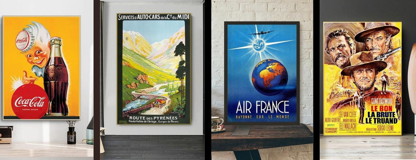 affiche de film design affiche vintage affiche rétro affiche de voyage art  vintage