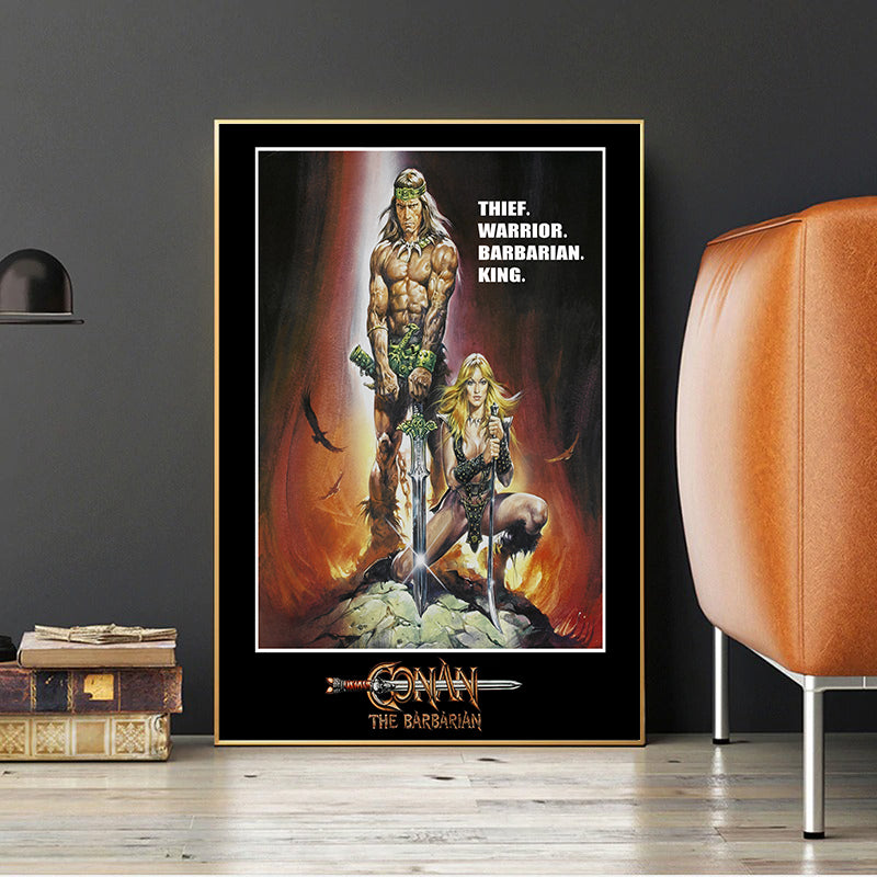 Affiche du film Conan le barbare - France