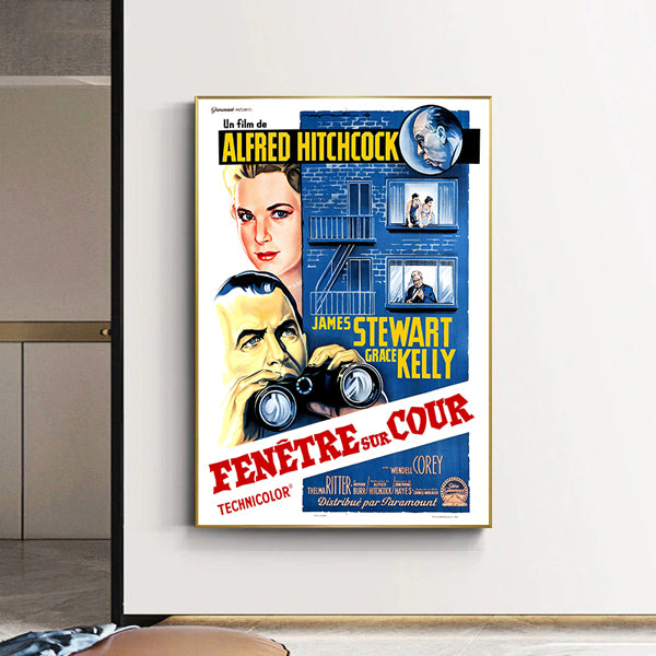 La fenêtre sur la cour (arrière Window) - Alfred Hitchcock - Affiche 30 X 40 cm La fenêtre sur la cour (arrière Window) - Alfred Hitchcock - Affiche 30 X 40 cm