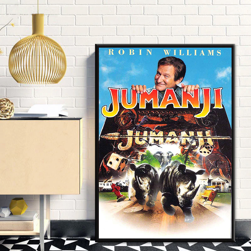 Jumanji Movie Poster Planète Vintage