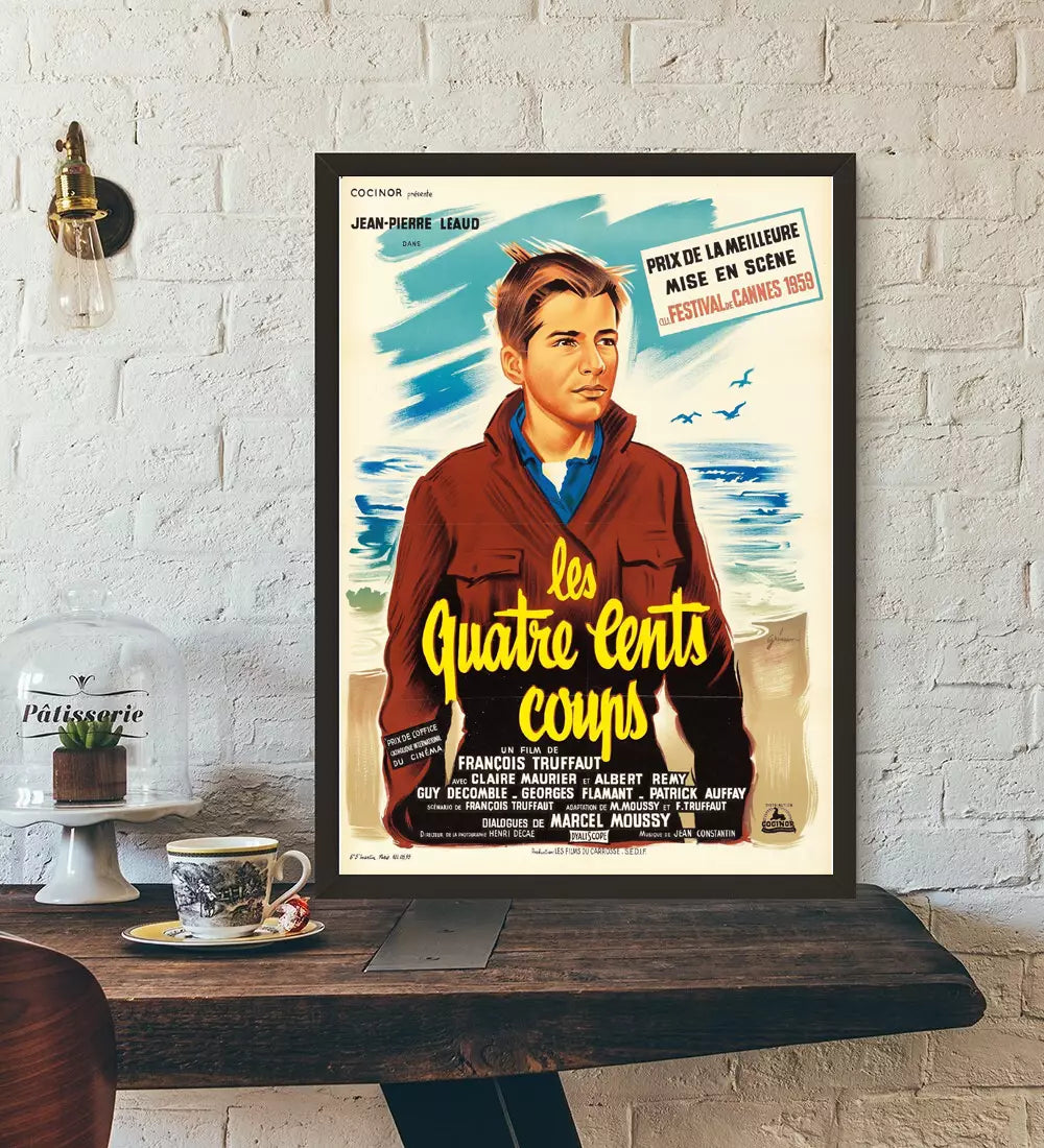 Affiche Les Quatre Cents Coups | Planète Vintage