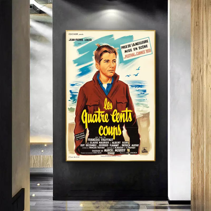 Affiche Les Quatre Cents Coups | Planète Vintage