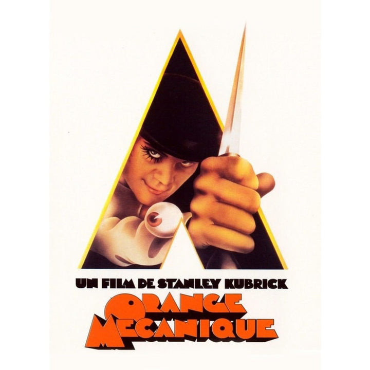 Affiche Orange Mécanique | Planète Vintage