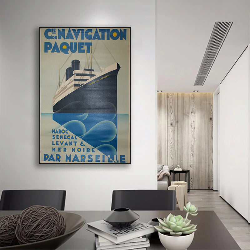 WHITE STAR LINE PAQUEBOT Rkzo - POSTER HQ 50x70cm d'une WHITE STAR LINE PAQUEBOT Rkzo - POSTER HQ 50x70cm d'une