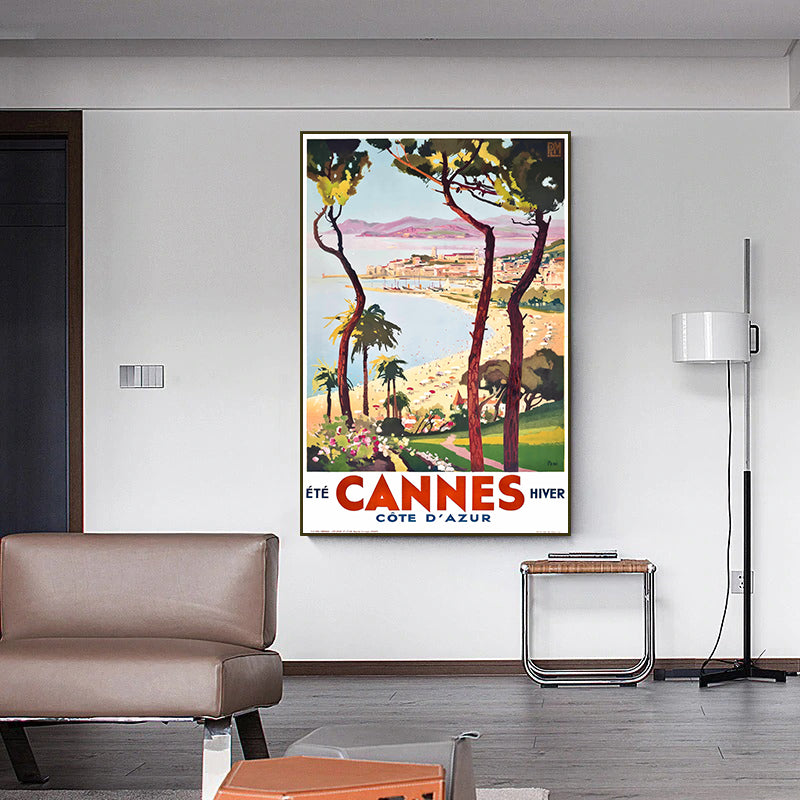 Affiche Vintage Cannes | Planète Vintage