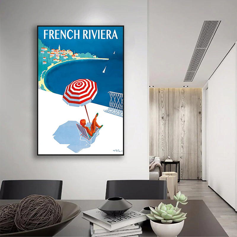 Affiche Vintage French Riviera | Planète Vintage