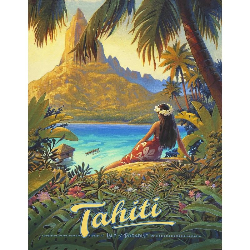 Affiche Vintage Tahiti | Planète Vintage