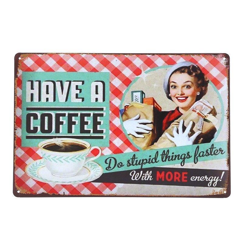 Targa In Metallo Vintage Pin Up Girl Margarita Especial - 30x20 Cm - Decorazione Retrò Per Bar, Cucina E Pub
